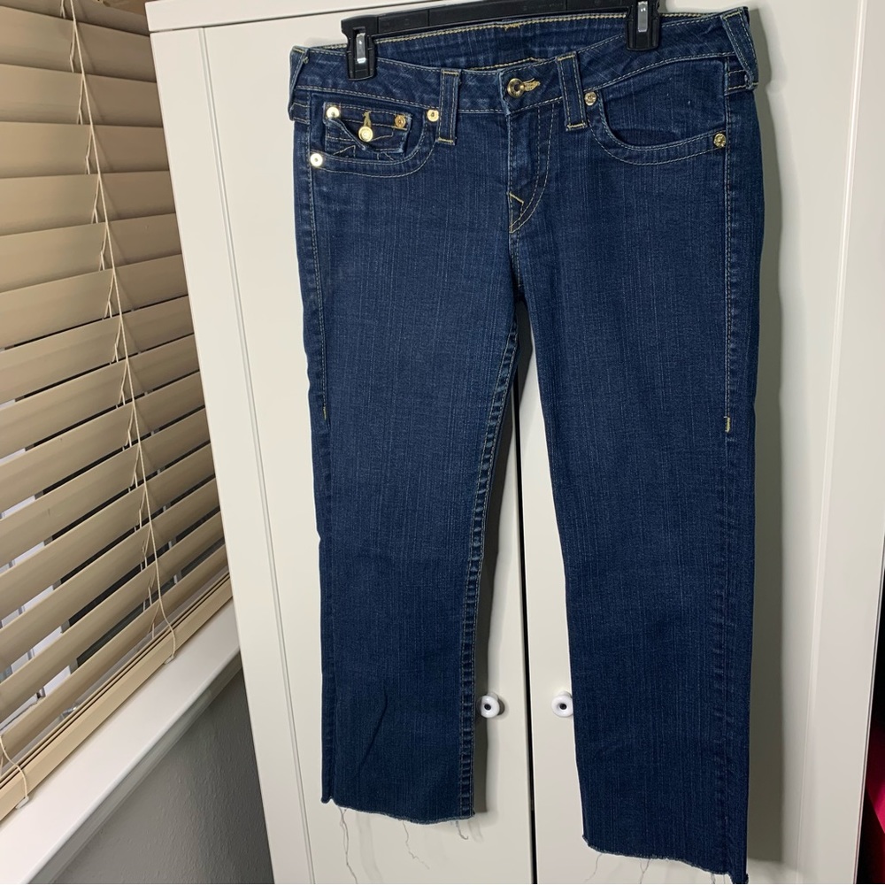 Women’s True Religion Ankle Cut Straight Jeans
